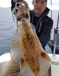 エギングで2キロアップ！