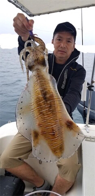 エギングで2キロアップ！