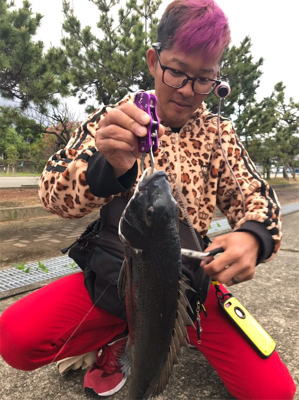 初、目印の落とし込み釣り