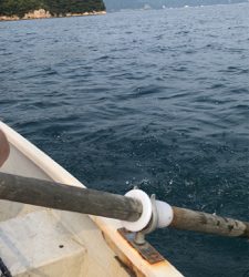 手漕ぎボート 中々楽しい！