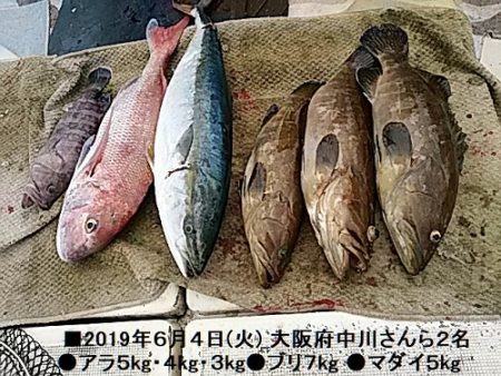 大物釣果速報！●光義丸：平戸市早福港