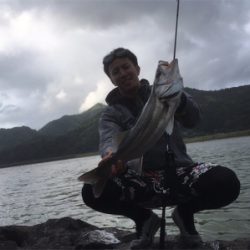 雨の後は釣れます