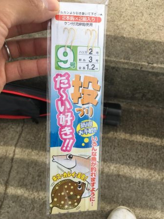 検見川浜の突堤にて