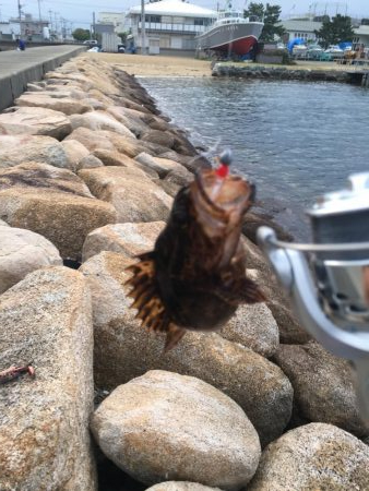 初めての荒津で