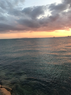 仕事帰りに短時間エギング