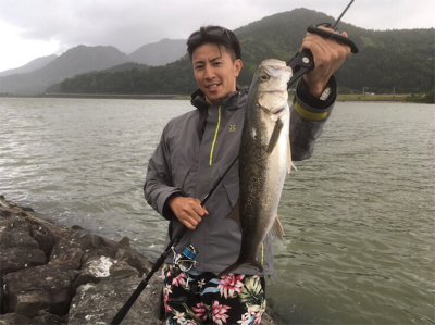 雨の後は釣れます