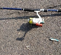 やっと釣れたぁ！