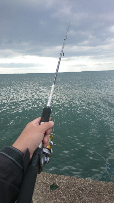 マゴチ狙いで鈴鹿の漁港に行ってきましたが。。