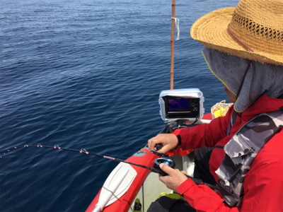 丹後沖、マイボートでタイラバ釣行