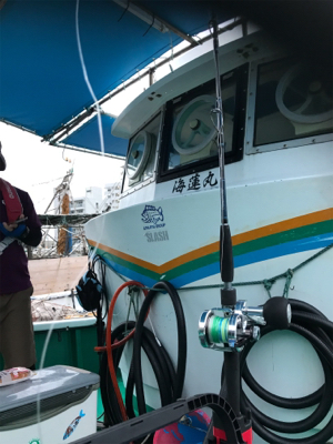 女釣り後のタコ釣り