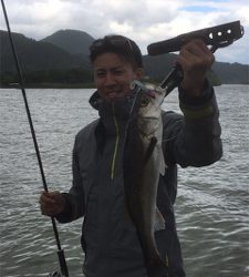 雨の後は釣れます