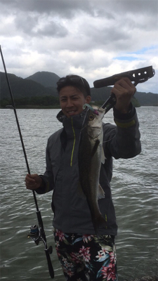 雨の後は釣れます