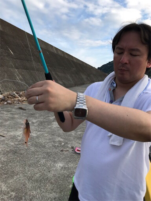 出張ついでで釣り