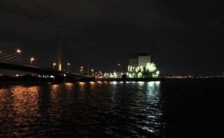 南港カモメ大橋 釣行 (超小雨ヘチ釣り、キビレチヌ45cm 他釣果有り)