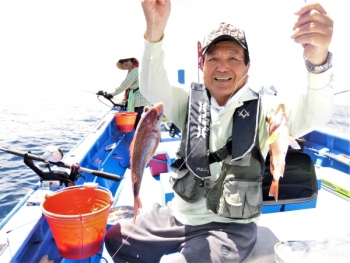 鯛紅丸 釣果