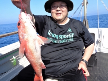 鯛紅丸 釣果