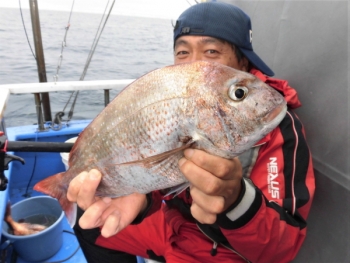 鯛紅丸 釣果