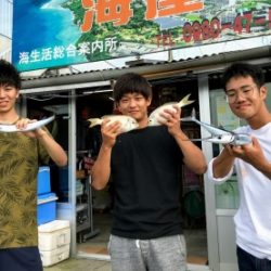 本部釣りイカダ 釣果