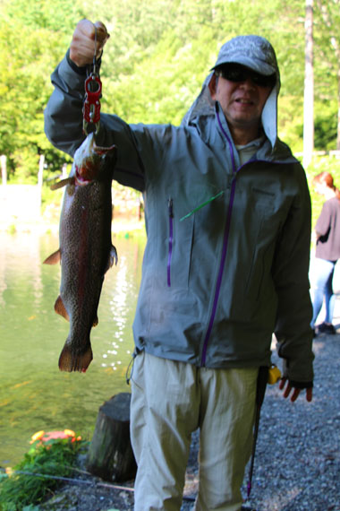 小菅トラウトガーデン 釣果