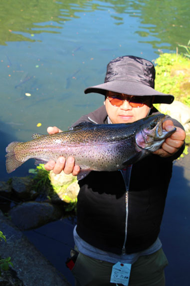 小菅トラウトガーデン 釣果