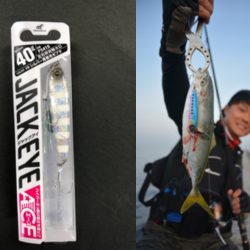 武庫川一文字 NEWジャックアイでライトショアジギング【ハヤブサ・橋本翔大】