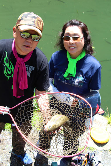 小菅トラウトガーデン 釣果