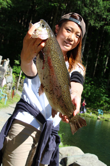 小菅トラウトガーデン 釣果