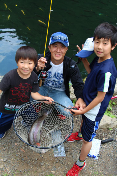 小菅トラウトガーデン 釣果