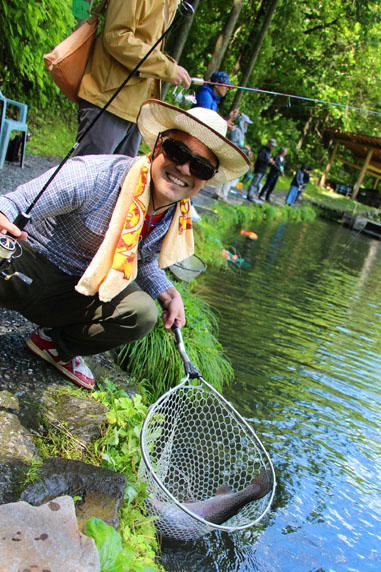 小菅トラウトガーデン 釣果