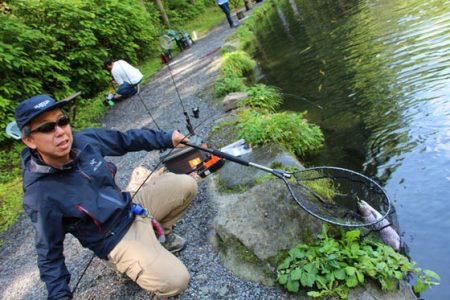 小菅トラウトガーデン 釣果