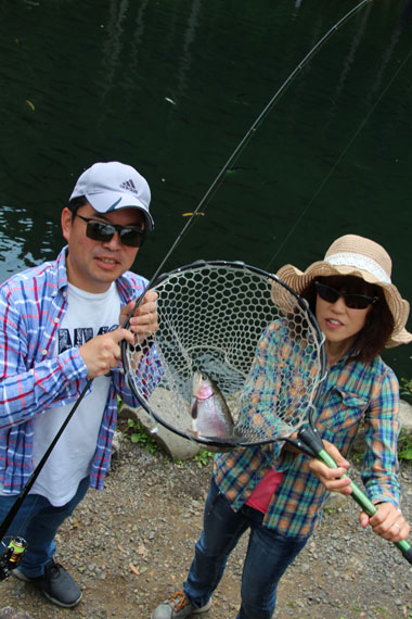 小菅トラウトガーデン 釣果