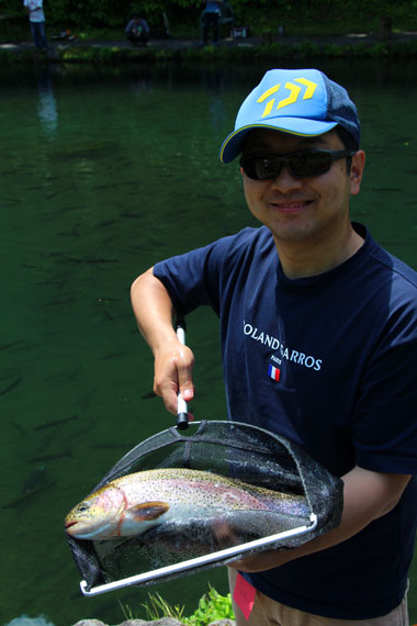 小菅トラウトガーデン 釣果