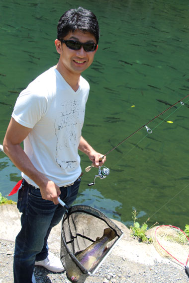 小菅トラウトガーデン 釣果