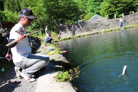 小菅トラウトガーデン 釣果