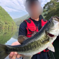 台風後の七色ダム