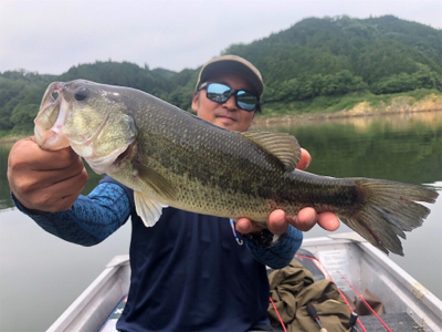 ボートでダウンショット