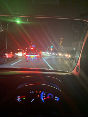 水軒でタチウオ釣り