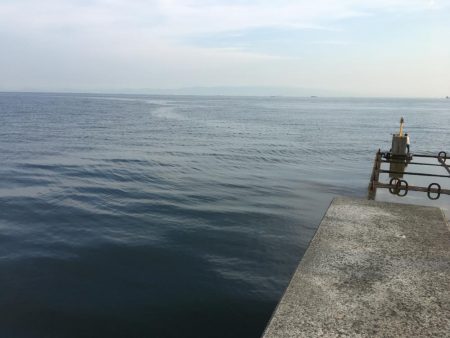 沖の北でライトショアジギング