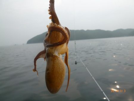 手漕ぎボート　キス