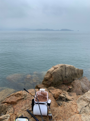 宇野沖 沖磯 フカセ