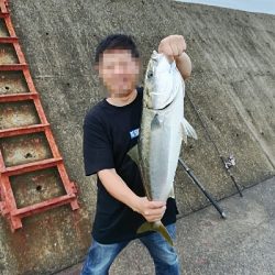 人生初の青物はメジロ