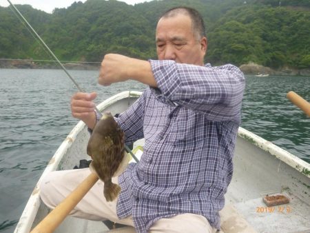 手漕ぎボート　キス