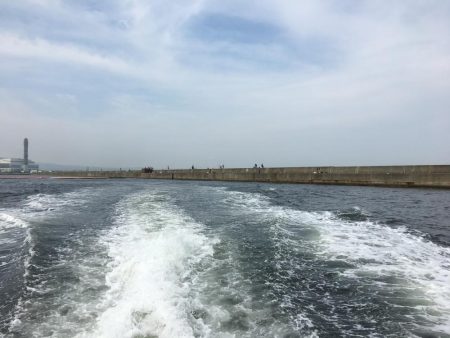 沖の北でライトショアジギング