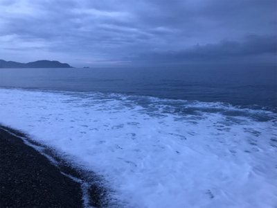 七里御浜でタイ!?