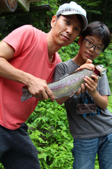 小菅トラウトガーデン 釣果