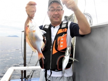 鯛紅丸 釣果