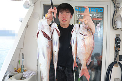 松本釣船２ 釣果