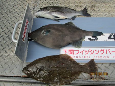 下関フィッシングパーク 釣果