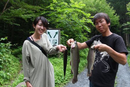 小菅トラウトガーデン 釣果