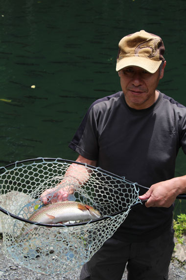 小菅トラウトガーデン 釣果